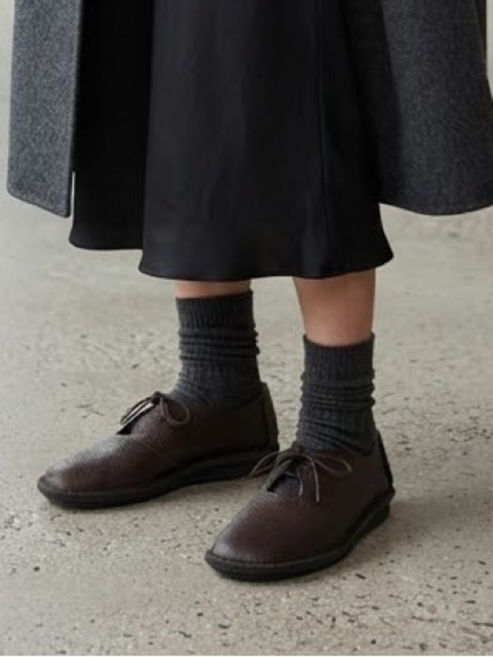 Sunview's Shoe Studio HANDMADE Dark Brown Leather Shoes Size 38